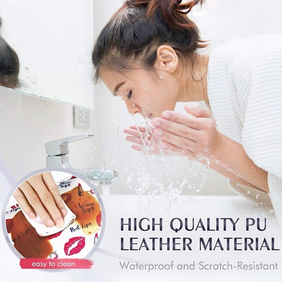 Etereauty 3 - Piece Make-up Bag Set - Lips & Sips - Picture 8 of 14